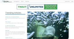 Desktop Screenshot of dunmagazine.com